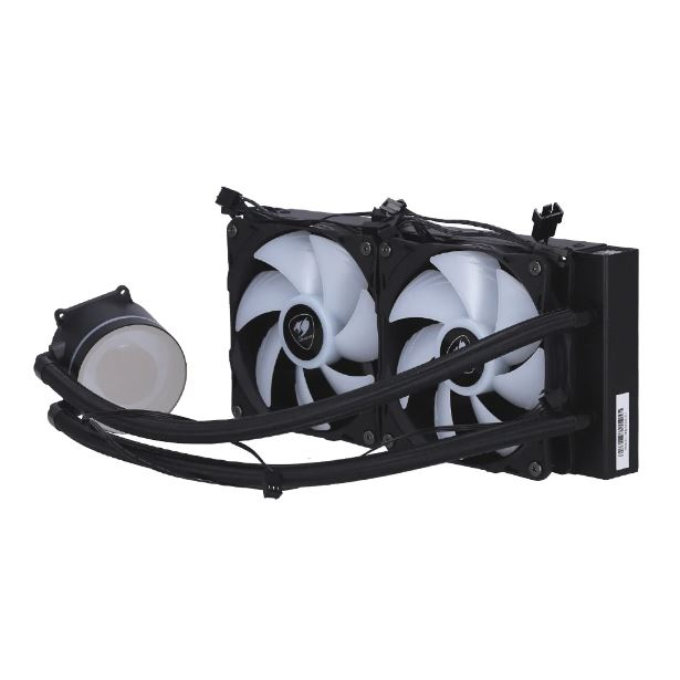 CPU LIQUID COOLER (ระบบระบายความร้อนด้วยน้ำ) COUGAR POSEIDON ELITE 240 ARGB BLACK