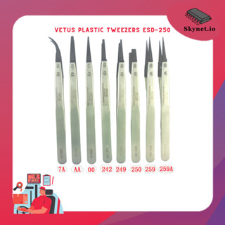 Vetus Plastic tweezers ESD-250