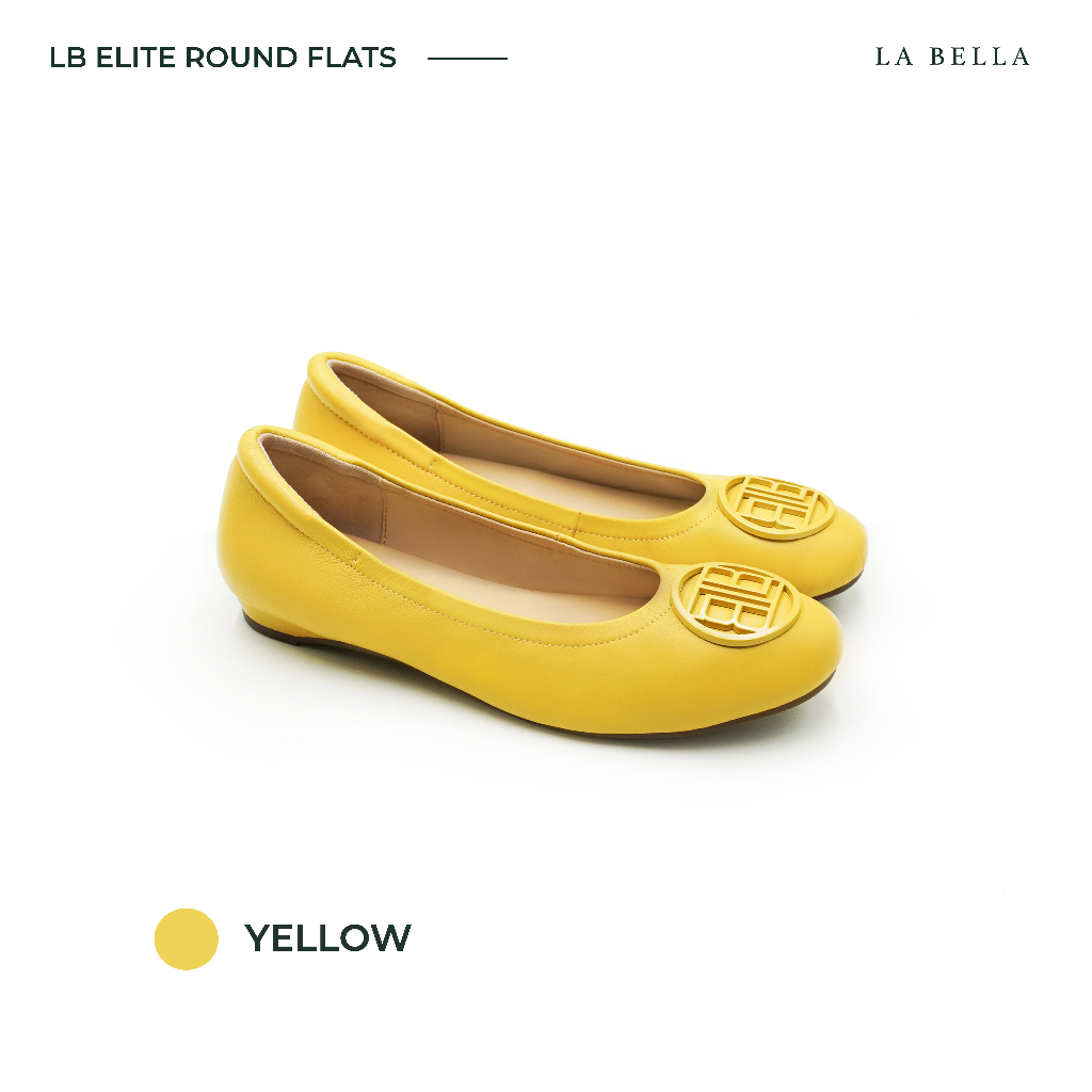 LA BELLA รุ่น LB ELITE ROUND FLATS - YELLOW