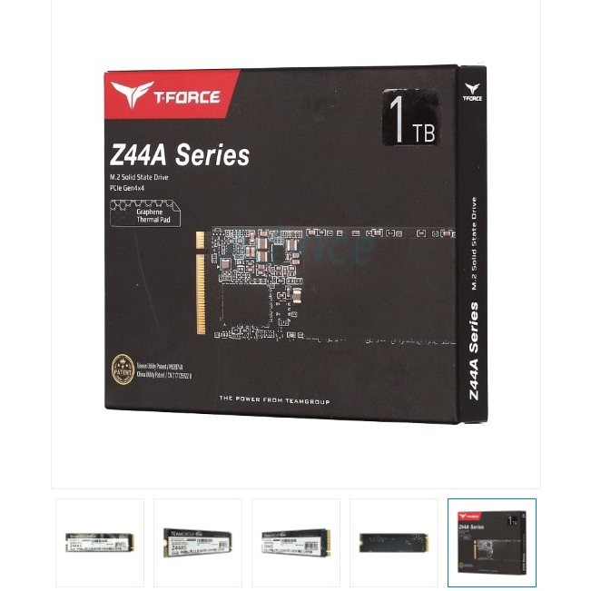 SSD M.2 PCIe 1.TB (5Y) T-FORCE Z44A5