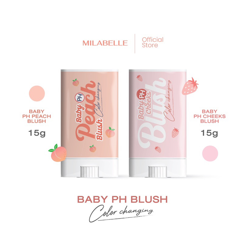 บลัชแก้มเด็ก เปลี่ยนสีตามอุณหภูมิ บลัชสติ๊ก