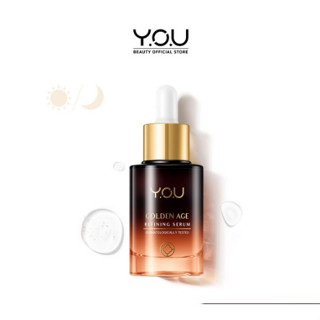 Y.O.U Golden Age Refining Serum 20ml รักษาความสมดุลของน้ำมัน และน้ำบนผิวรวมถึงลดการเกิดริ้วรอย (02604)