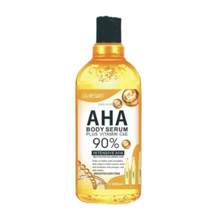 AHA Body serum whitening เซรั่มทาตัวขาวผลัดเซลล์ผิวที่ตายเผยผิวใหม่ขาวใสขึ้น80%ขนาด500ml (06822)