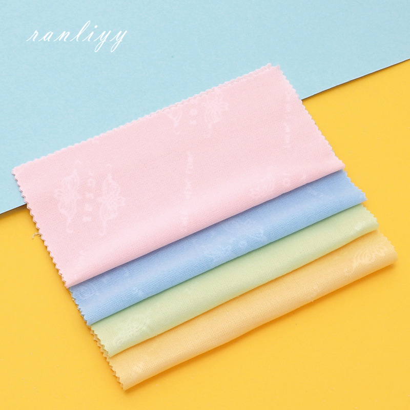 CODพร้อมส่ง1บาทผ้าแว่นตาเรียบผ้าเช็ดเลนส์สําหรับทําความสะอาดเลนส์กล้องแว่นตาหน้าจอโทรศัพท์ขายส่ง-Ranliyy
