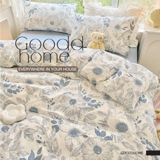 ผ้าปูที่นอนลายทานตะวัน 🌻มีให้ครบชุด ฝ้ายแท้ 100 กรัม ยิ่งซีก…