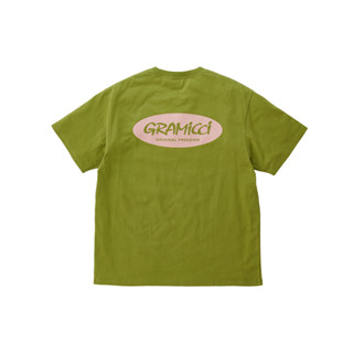 Gramicci เสื้อยืด รุ่น UNISEX ORIGINAL FREEDOM OVAL TEE PISTACHIO