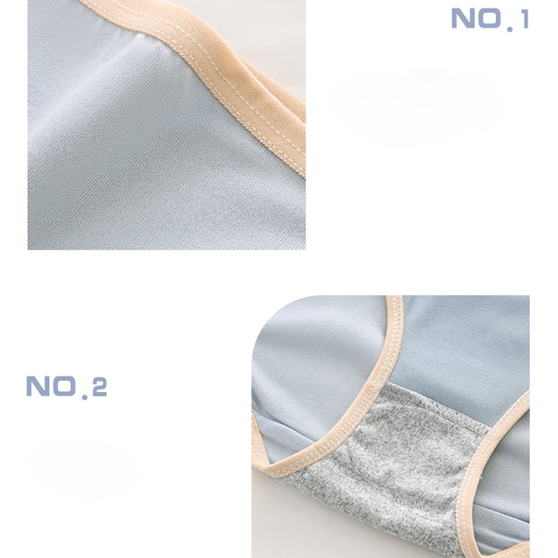 น่ารัก บางเบา สวมใส่สบาย กางเกงชั้นในผู้หญิง สไตล์ญี่ปุ่น  ผ้า COTTON 100% สีพื้น EARTH โทน สําหรับผู้หญิง พร้อมส่ง