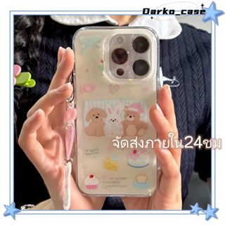 🎈จัดส่งภายใน24ชม🎈เคส for iPhone 11 14 Pro Max Case for iPhone 12 13 ป้องกันการตก การป้องกัน พร้อม การ์ตูน หวานสวย