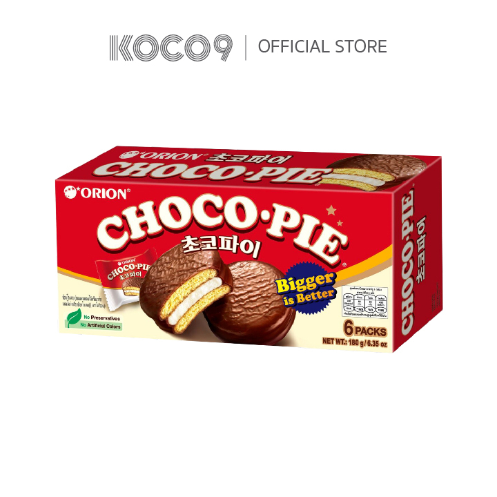 Orion Choco Pie VN ขนมโอริออน ช็อกโกพาย (6P)