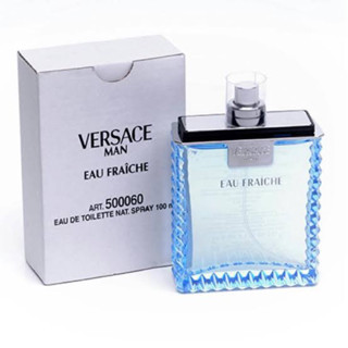 VERSACE MAN Eau FRAICHE EDT 100ml (รุ่นเทสเตอร์กล่องสีขาว ไม่มีฝา)