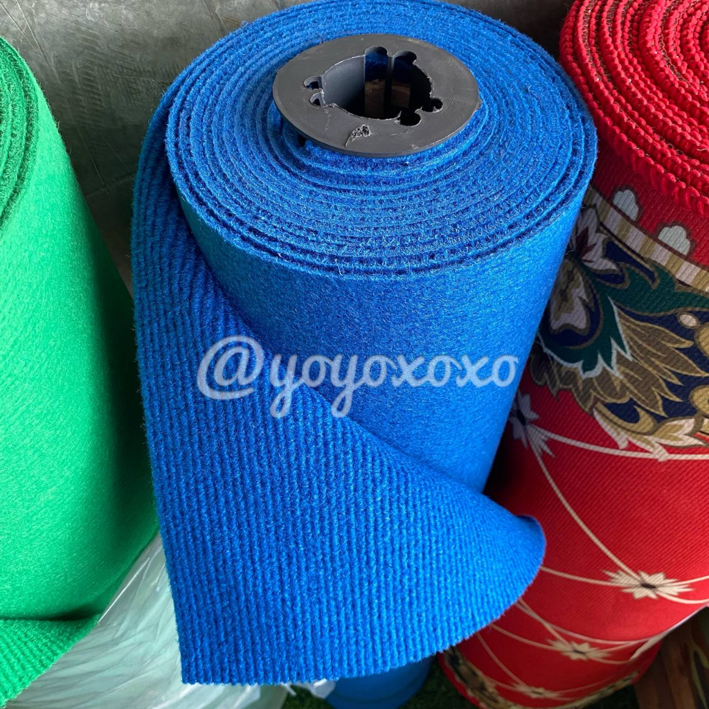 พรมอัดลูกฟูกหน้ากว้าง 2 เมตรหนา 5 มิลลิเมตร สำหรับปูทางเดิน ปูพื้นตกแต่งสำนักงานร้านค้า ปูพื้นเวที หรืองาน DIY ต่างๆ - รูปที่ 2