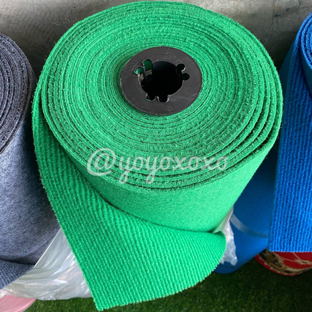 พรมอัดลูกฟูกหน้ากว้าง 2 เมตรหนา 5 มิลลิเมตร สำหรับปูทางเดิน ปูพื้นตกแต่งสำนักงานร้านค้า ปูพื้นเวที หรืองาน DIY ต่างๆ - รูปที่ 4