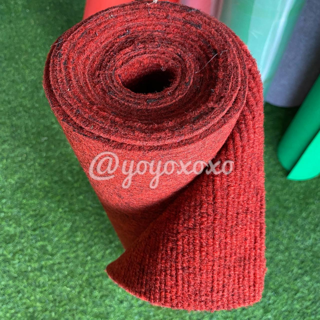 พรมอัดลูกฟูกหน้ากว้าง 2 เมตรหนา 5 มิลลิเมตร สำหรับปูทางเดิน ปูพื้นตกแต่งสำนักงานร้านค้า ปูพื้นเวที หรืองาน DIY ต่างๆ - รูปที่ 5