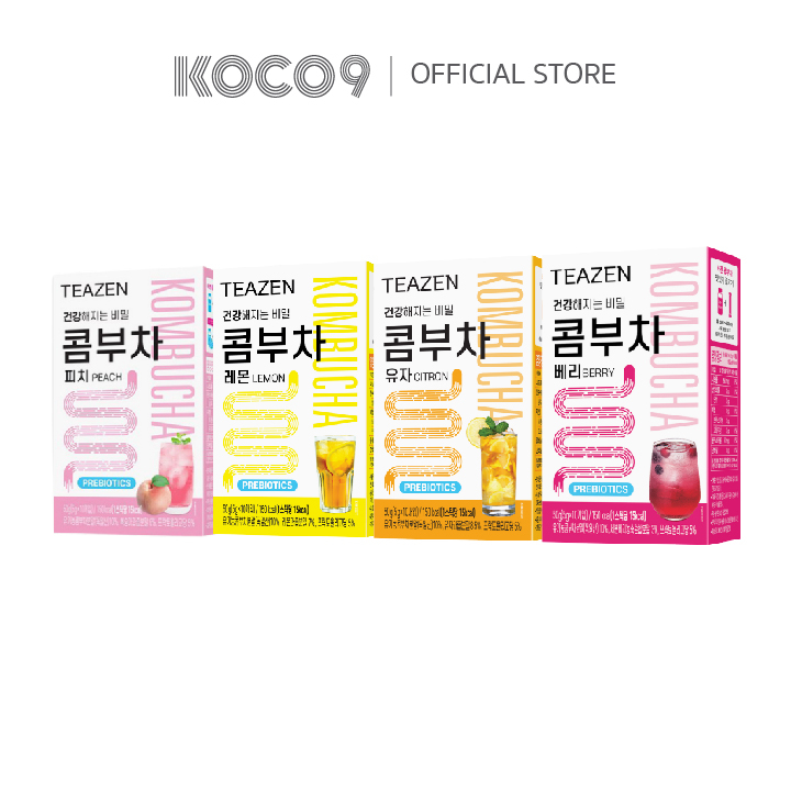 TEAZEN KOMBUCHA ทีเซน คอมบูชา [พร้อมส่ง ของแท้นำเข้าจากเกาหลี]