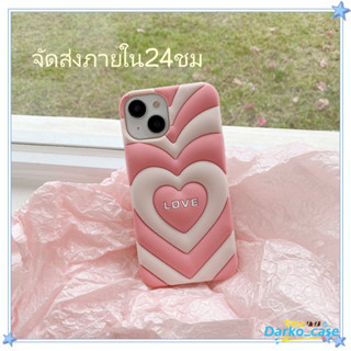 🎈จัดส่งภายใน24ชม🎈เคส for iPhone 11 14 Pro Max Case for iPhone 12 13 ป้องกันการตก การป้องกัน รูปหัวใจ หวานสวย เรียบง่าย