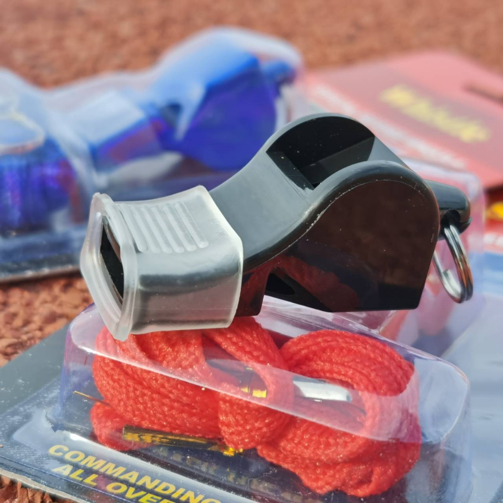 นกหวีด Classic นกหวีดเป่า เสียงดัง ตัดสินกีฬา จราจร ฟรีสายคล้อง 115db whistle งานอาสา ฉุกเฉิน