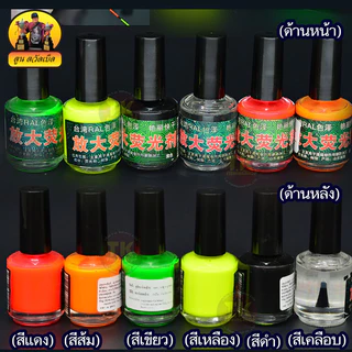 สีเขียนหางทุ่นชิงหลิว แบบเงา