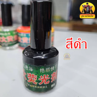 สีเขียนหางทุ่นชิงหลิว แบบเงา