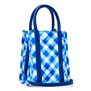 Bath &amp; Body Works  กระเป๋ารุ่น  Gingham Tote Bag สุด Limited  หิ้วได้สะพายได้มีสาย Crossbody ใหม่แท้ 100% อเมริกา