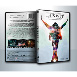 [ DVD ConCert มีปก+สกรีนแผ่น ] Michael Jacksons This Is it ( 1 DVD )