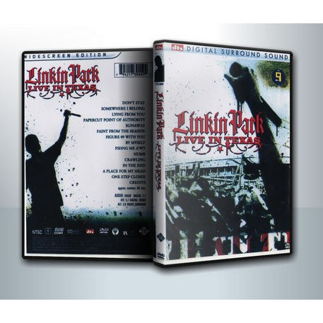 [ DVD ConCert มีปก+สกรีนแผ่น ] Linkin Park Live In Texas ( 1 DVD )