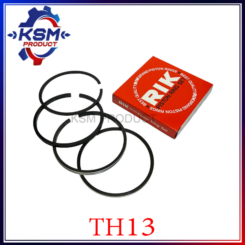 แหวนลูกสูบ RIK TH13 แท้ YANMAR (52082) 102 มิล อะไหล่รถไถเดินตามสำหรับเครื่อง YANMAR (อะไหล่ยันม่าร์