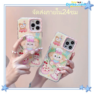 🎈จัดส่งภายใน24ชม🎈เคส for iPhone 11 14 Pro Max Case for iPhone 12 13 ป้องกันการตก การป้องกัน พร้อมขาตั้ง ระดับสูง การ์ตูน