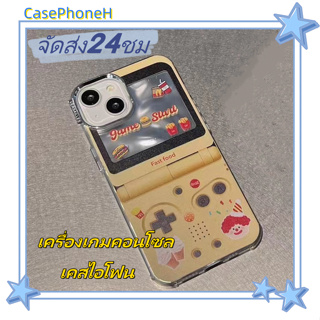 🚚จัดส่ง24ชม🚚เคสไอโฟน12 13 14 Pro For 11 แผ่นซีด เครื่องเกมคอนโซล พาสะดวก ปกป้องเต็มที่ ป้องกันการตก Case for iPhone