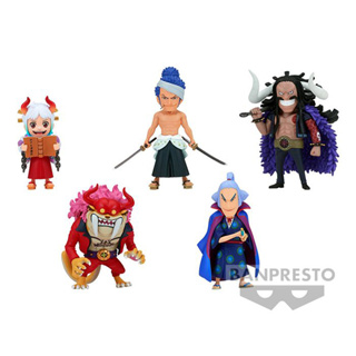 Banpresto (ครบ Set 5 กล่อง) WCF One Piece World Collectable Figure - Wanokuni Onigashima 9 4983164883091 (Figure)