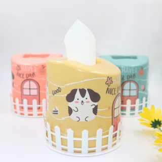 กล่องใส่ทิชชู่ แบบม้วน ขนาดปกติ กล่องเก็บกระดาษทิชชู่ ลายการ…