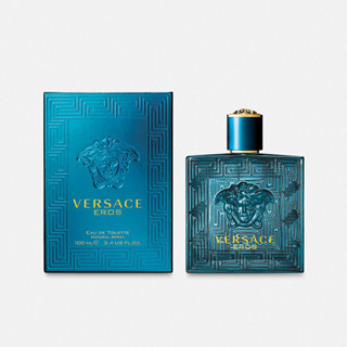 🚚พร้อมส่ง Versace Eros Eau de Toilette Spray 3.4oz/100ml. ของแท้ กล่องซีล