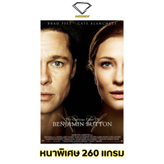 💎Intelligent | โปสเตอร์ The Curious Case of Benjamin Button | ขนาด 21x31 นิ้ว | x 1 แผ่น โปสเตอร์หนัง ภาพยนตร์