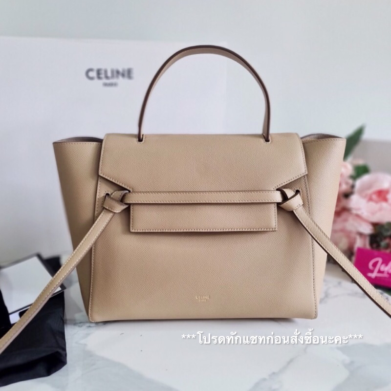 [ทักแชทก่อนสั่งซื้อ] Celine Belt bag size mini ถ่ายจากสินค้าจริง สอบถามสีเพิ่มเติมได้ค่ะ