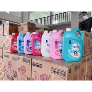 🔥ถูกสุด🔥🌸ไฮยีนปรับผ้านุ่ม แกลลอน 3500ml. 🌸หอมทุกกลิ่น เลือกสีได้ค่ะ🔥(ยกลัง)