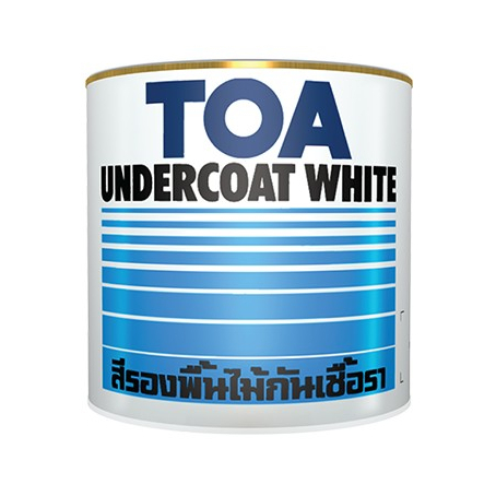 TOA สีรองพื้นไม้กันเชื้อรา ทีโอเอ สีขาว G-1600 (0.946 ลิตร)