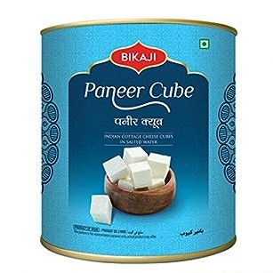 Bikaji Paneer 800g. (Indian cottage cheese) โฮลมิลค์ชีส ปานีร์