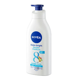 Nivea Extra Bright Double Moisture Body Lotion 550 ML นีเวีย เอ็กซ์ตร้า ไบรท์ ดับเบิ้ล มอยส์เจอร์ บอดี้ โลชั่น