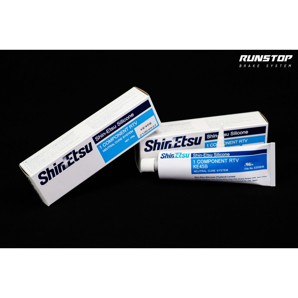 Shin Etsu Silicone Runstop ปะเก็นเหลวสีดำ ขนาด100กรัม  ของแท้100%