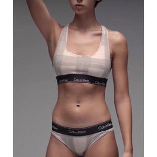 Calvin Klein Set Bralette + brazillian Modern Cotton