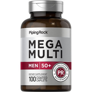 Mega Multiple Men 50+ วิตามินและแร่ธาตุรวมสำหรับผู้ชาย วัย 50 ขึ้นไป 👨🏻(100เม็ด)