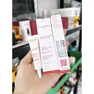 กันแดด ครีมกันแดด คาแรง clarins  uv plus anti-pollution ขนาด 10 ml