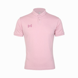 WARRIX เสื้อโปโล PIQUE ll  WA-222PLACL31  สีชมพู