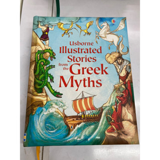 หนังสือนิทานภาษาอังกฤษเกี่ยวกับ Usborne Illustrated  Stories  from the  Greek Myths เป็นหนังสือมือสองนะคะ