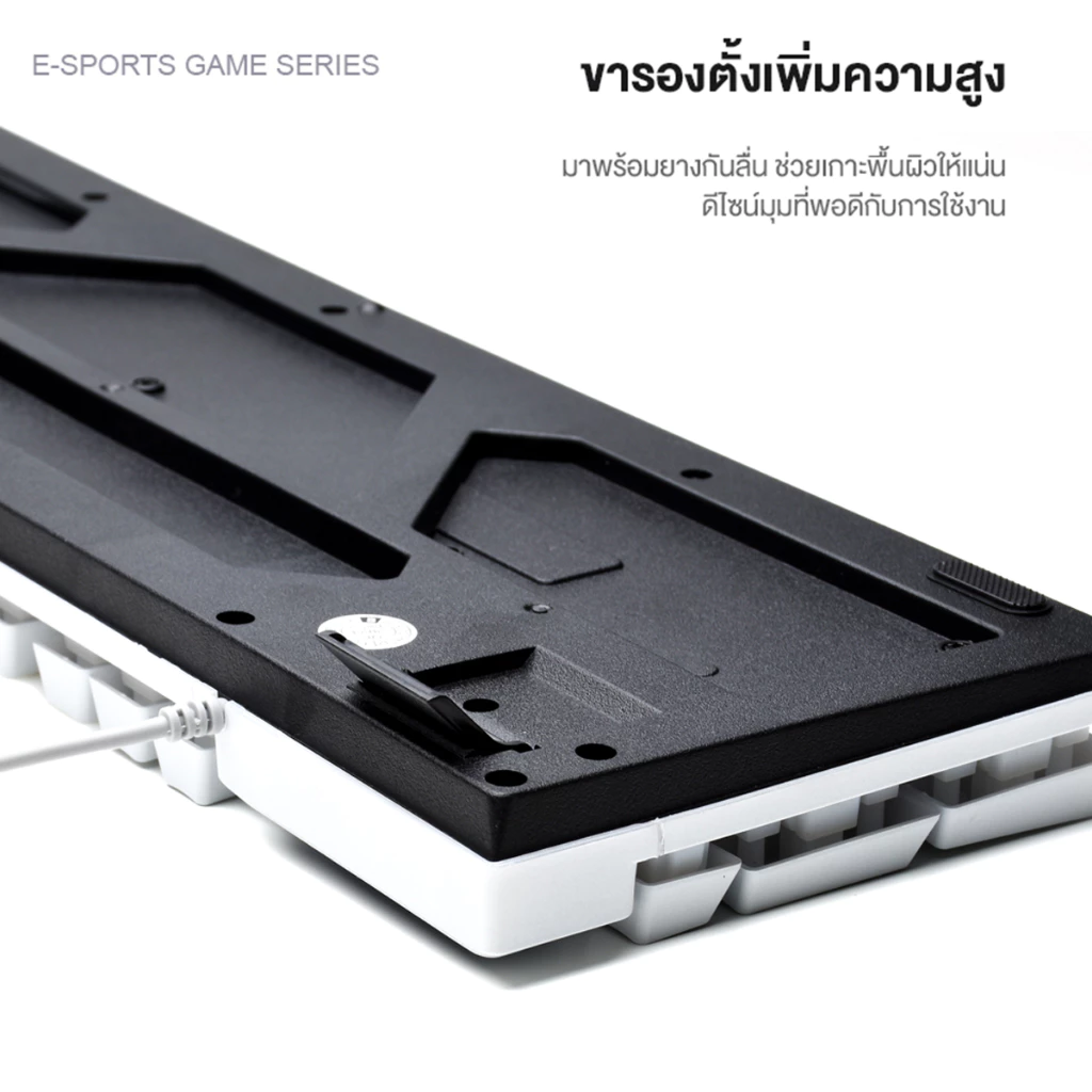 IWACHI K5 คีย์บอร์ดเกมมิ่งมีสาย RGB แป้นพิมพ์ไทย/อังกฤษ thumbnail 3
