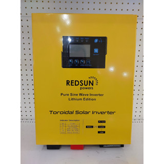 หม้อแปลงเทอรอยด์ 6000W รองรับแบตลิเธี่ยม DC48V to AC220V Pure Sine Wave Inverter with AC Charger 35A