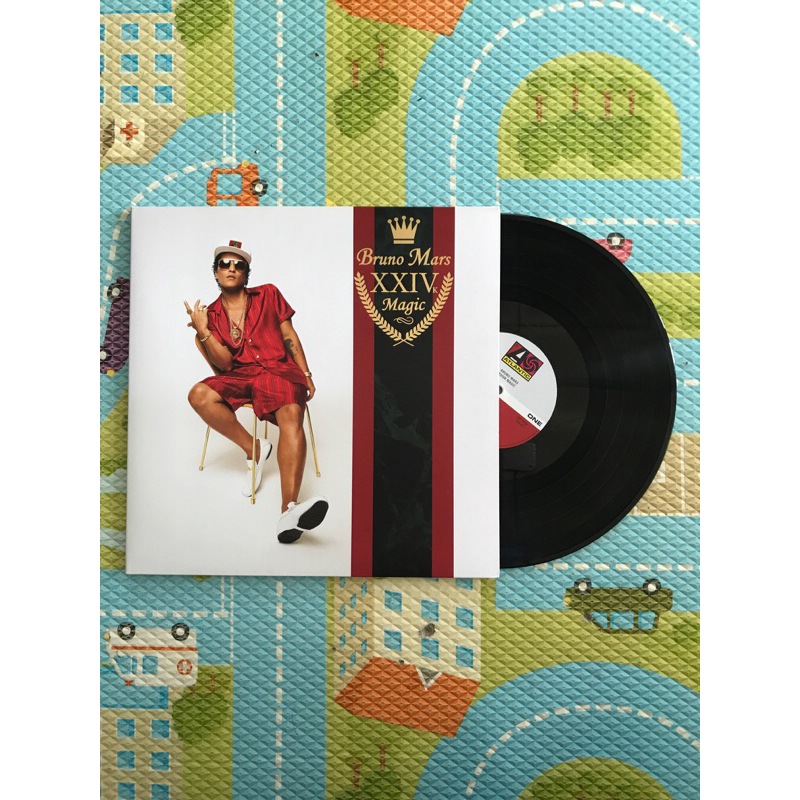 แผ่นเสียง Bruno Mars - 24k Magic LP vinyl มือสอง