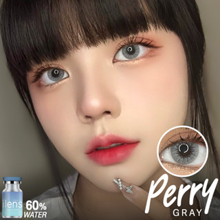 ร้านเลนส์สวยคอนแทค Wink wow รุ่น Perry สีGray เทา  โปรสุดคุ้ม กดซื้อ4คู่แม่ค้าแถม1(ของแถมแม่ค้าจัด)