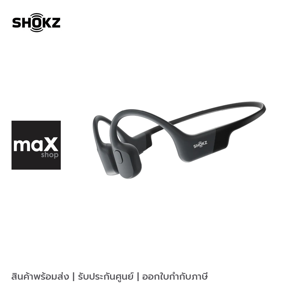 Shokz หูฟังบลูทูธ BONE CONDUCTION รุ่น Open run Black
