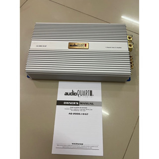 2950บาท แอมป์ขับลำโพงเบส 1Ch Class D ยี่ห้อ audioQUARTติดรถยนต์