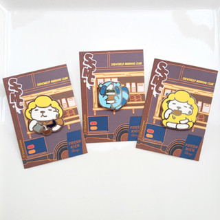 Shewsheep Morning club Enamel pin
